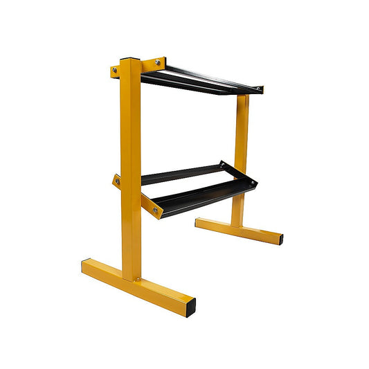 2 Tier Dumbbell Rack for Dumbbell Weights Storage - Merch & Ice