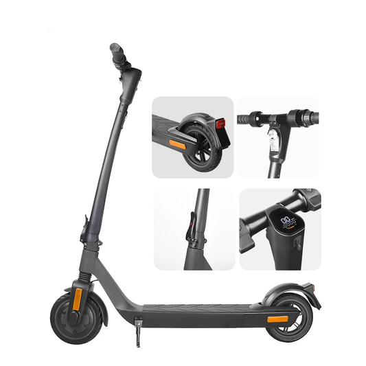 EU Stock Scooter Max Range 30KM 8.5 Inch Tires Safety Design Escooter - Merch & Ice