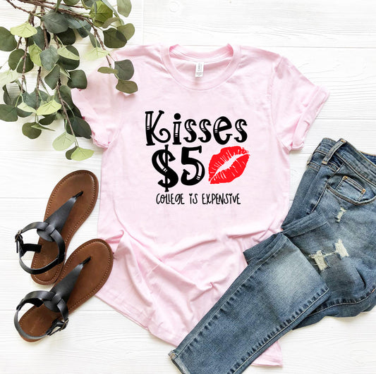 Kisses 5 Dollar Shirt - Merch & Ice
