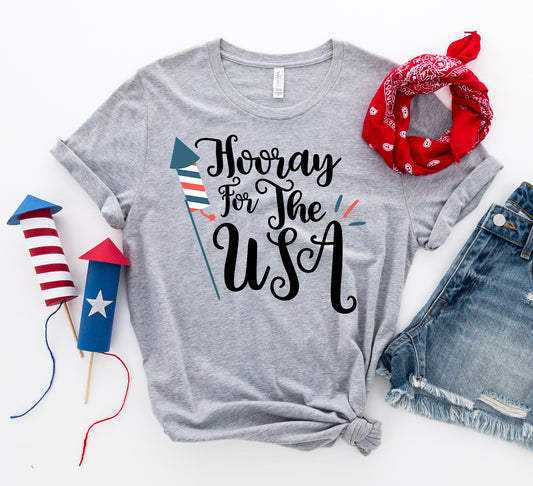 Hooray for the USA T-shirt - Merch & Ice