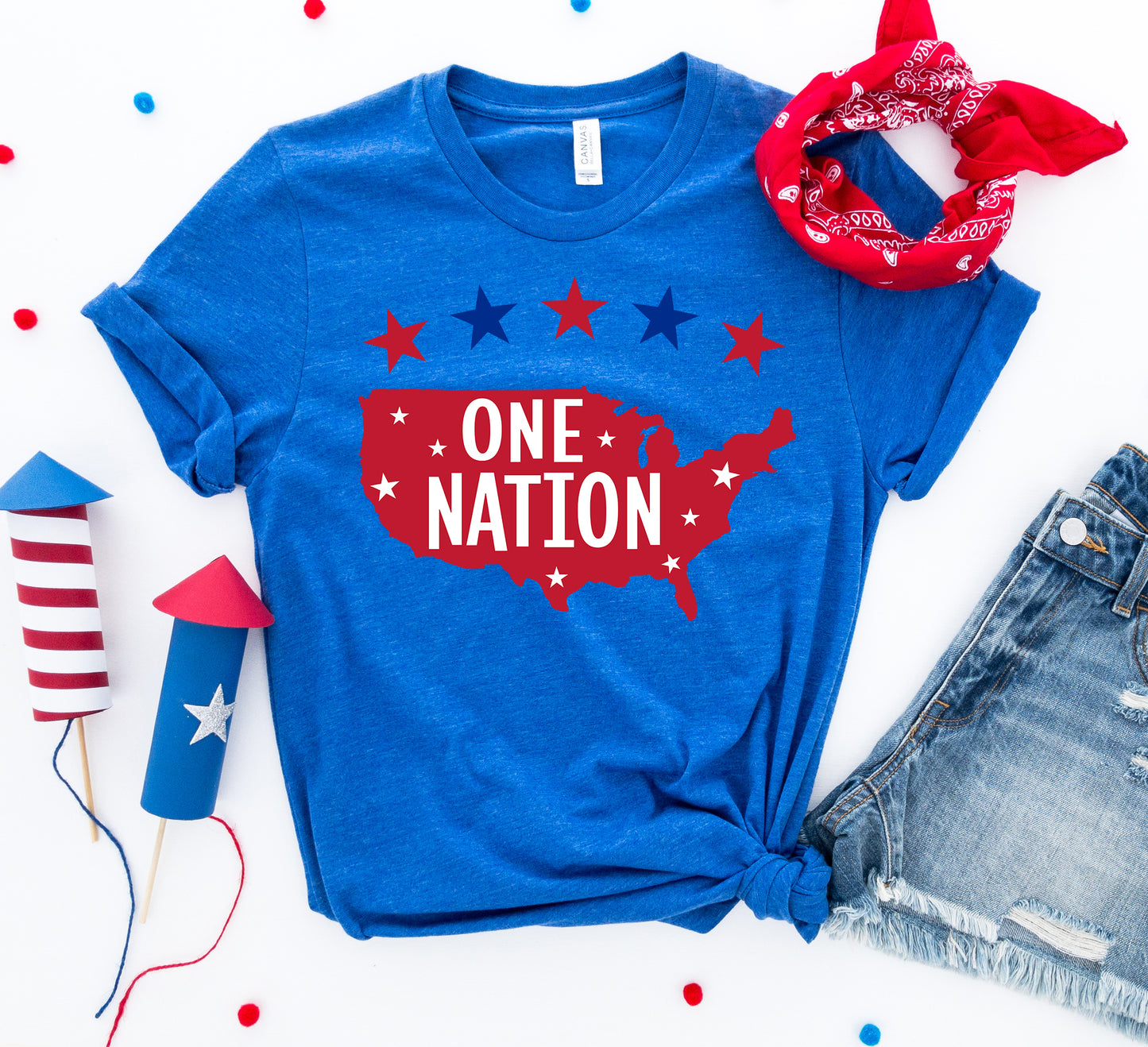 One Nation America T-shirt - Merch & Ice