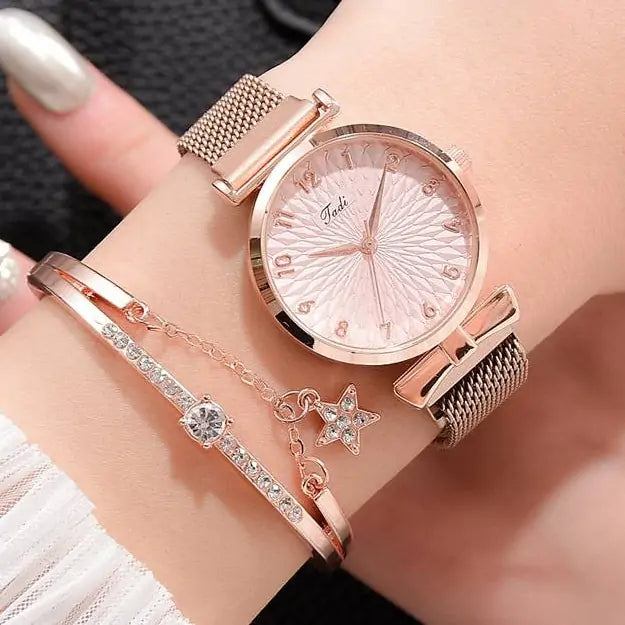 Luxury Magnetic Quartz Bracelet Watches - Merch & Ice