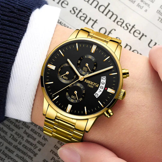 Men's Elegant Wrist Watches - Merch & Ice