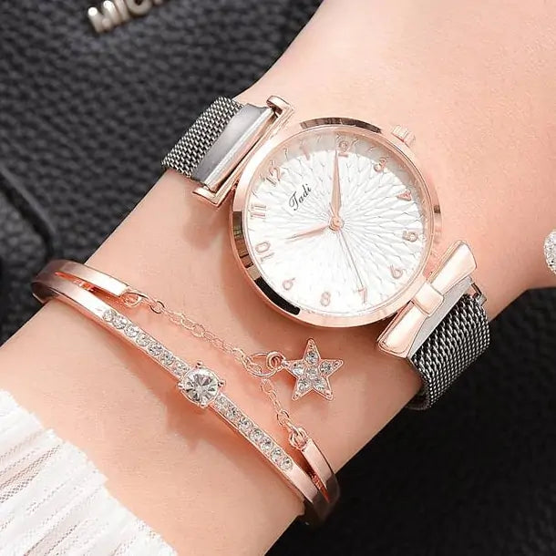 Luxury Magnetic Quartz Bracelet Watches - Merch & Ice