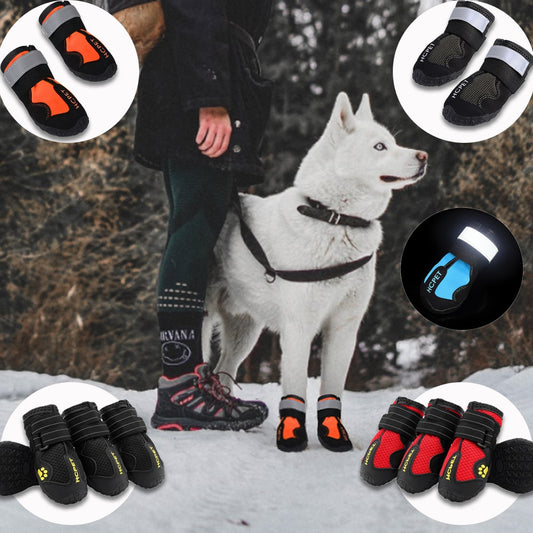 Waterproof Reflective Dog Boots - Merch & Ice