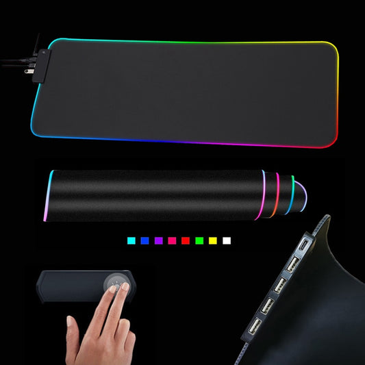 RGB Mouse Pad with Cable - Merch & Ice